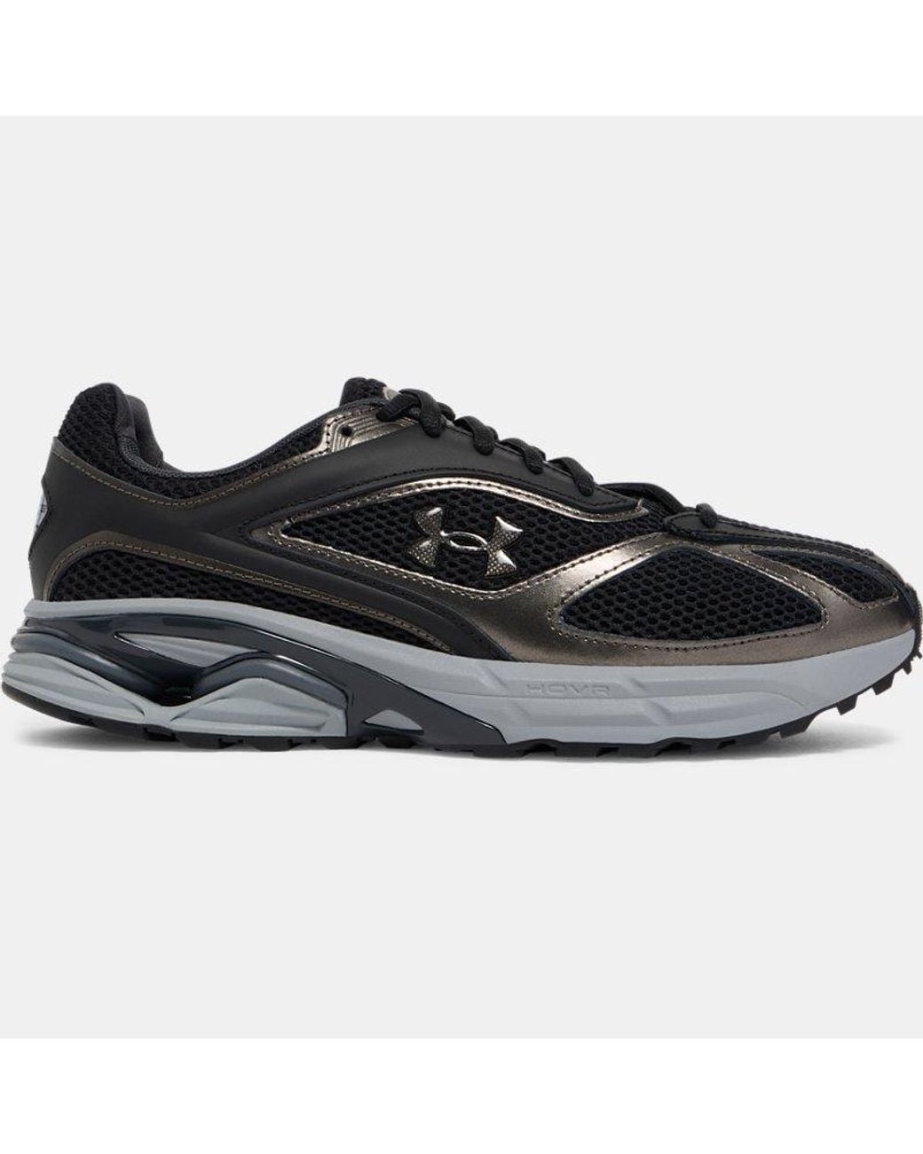 Under Armour Black Apparition Shoes Metallic Metallic