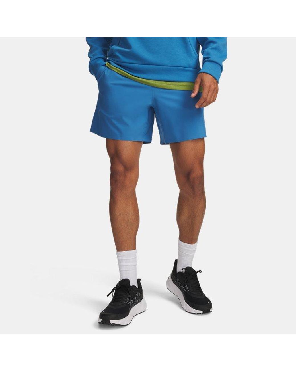 Under Armour Blue Vanish Elite 6" Shorts Aegean Aegean for men