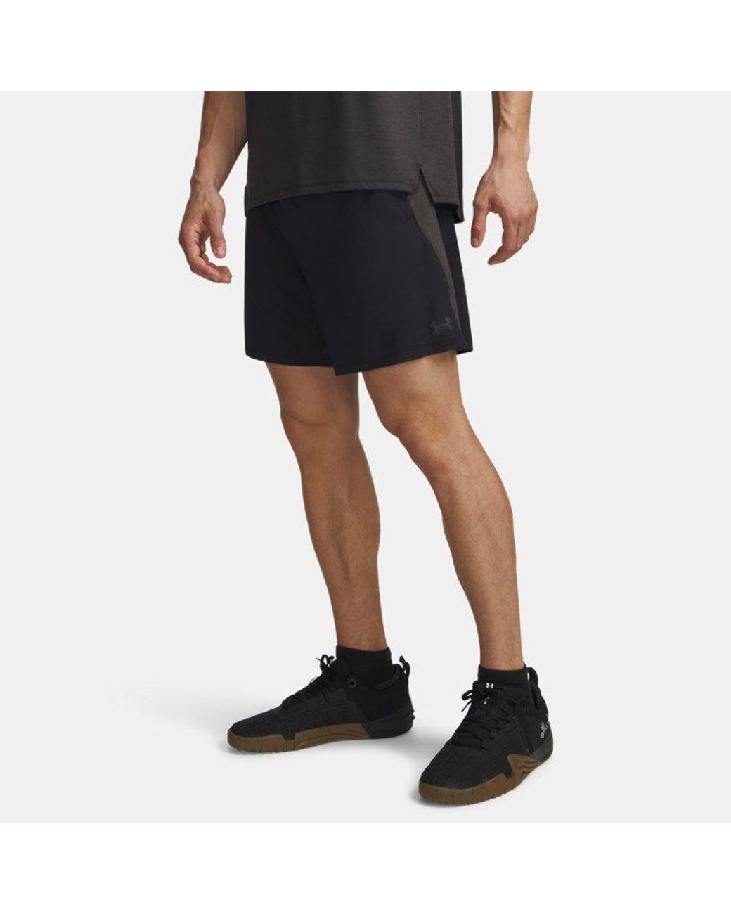 Under Armour Black Tech Vent 7" Shorts Jet for men