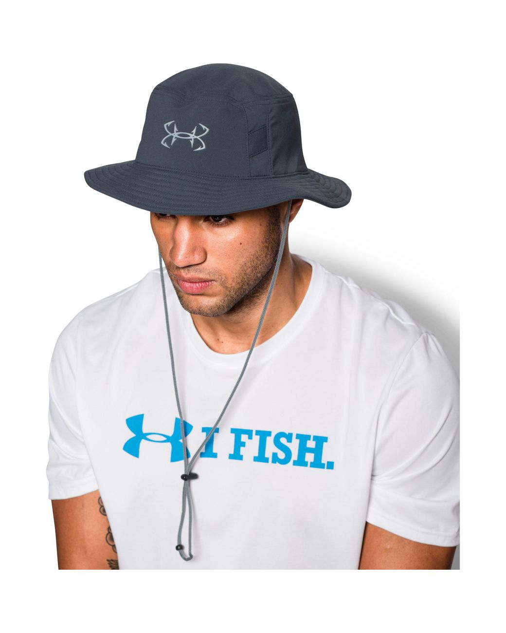 Under Armour Men's Ua Fish Hook Bucket Hat in Blue for Men