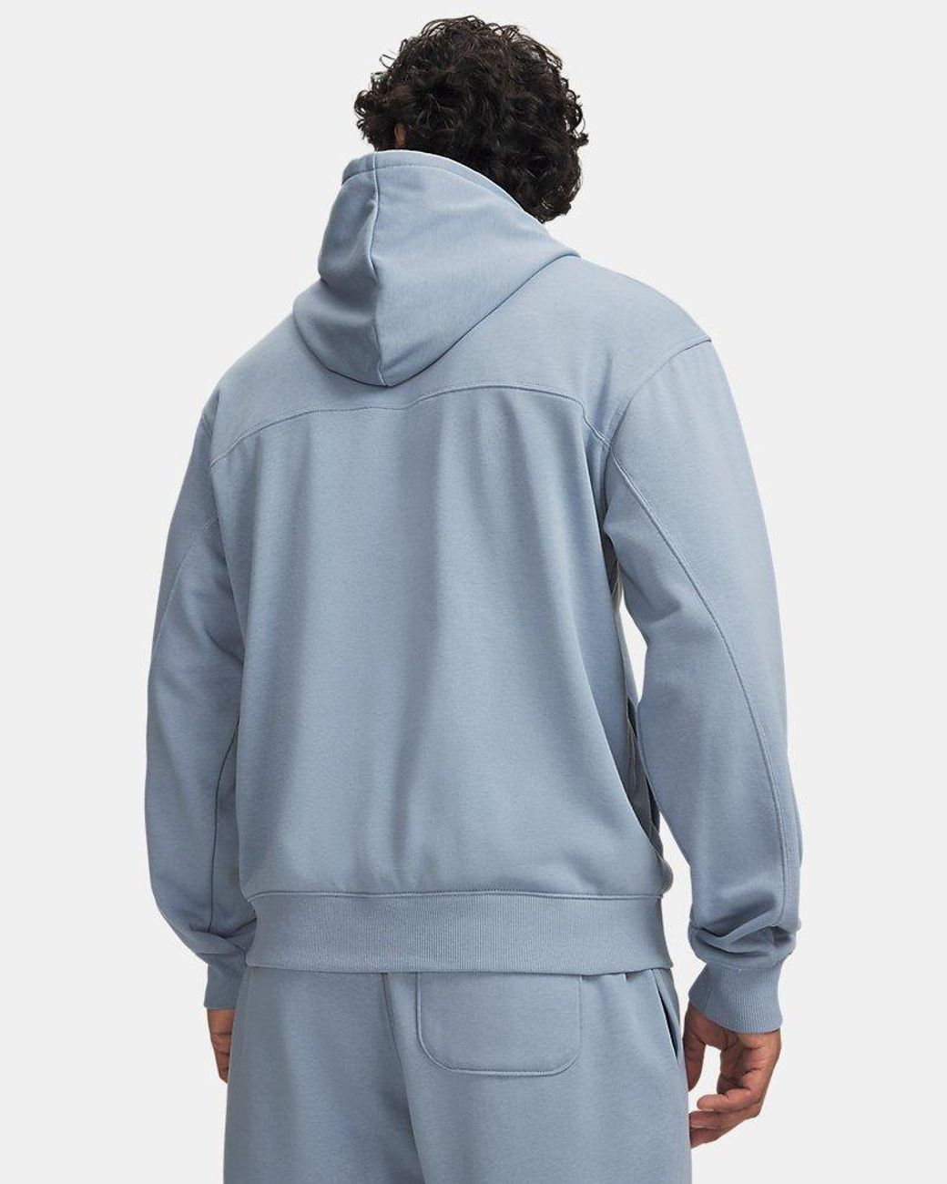 Under Armour Blue Ua Rival Lightweight Hoodie for men