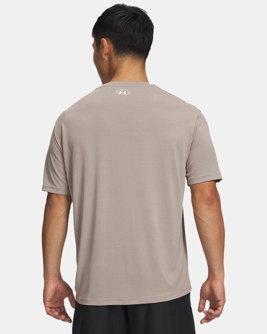 Under Armour Gray Tech Taping Short Sleeve Timberwolf Taupe for men