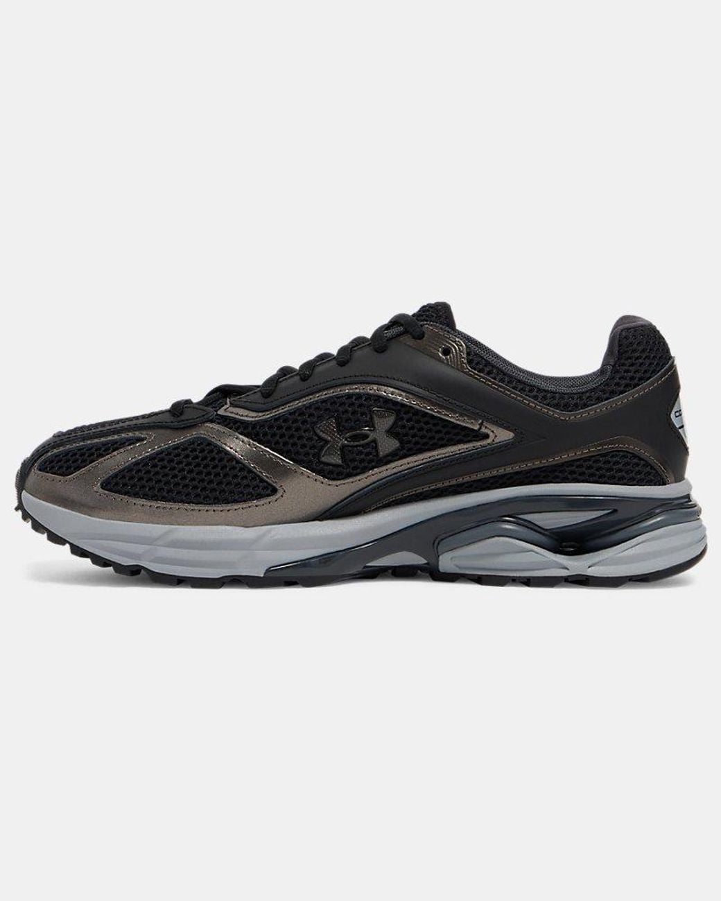Under Armour Black Apparition Shoes Metallic Metallic