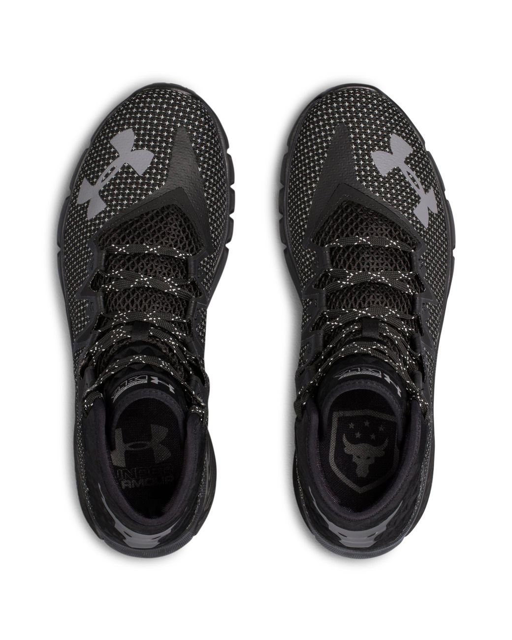 Under Armour Rubber Men's Ua Project Rock Delta Training Shoes in Black  /Black (Black) for Men | Lyst