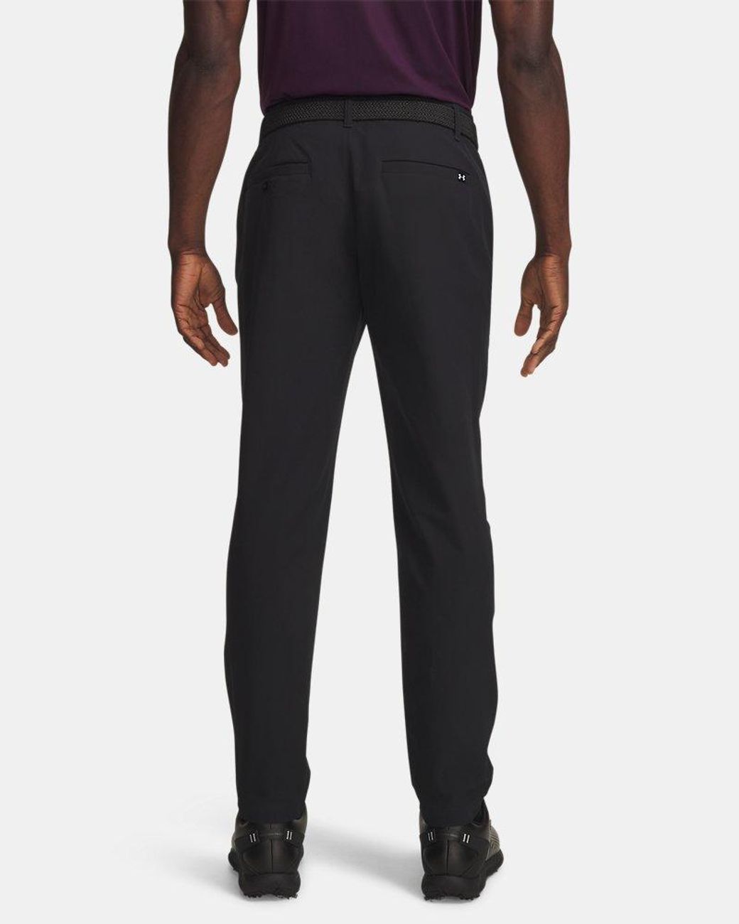 Under Armour Black Matchplay Tapered Pants for men