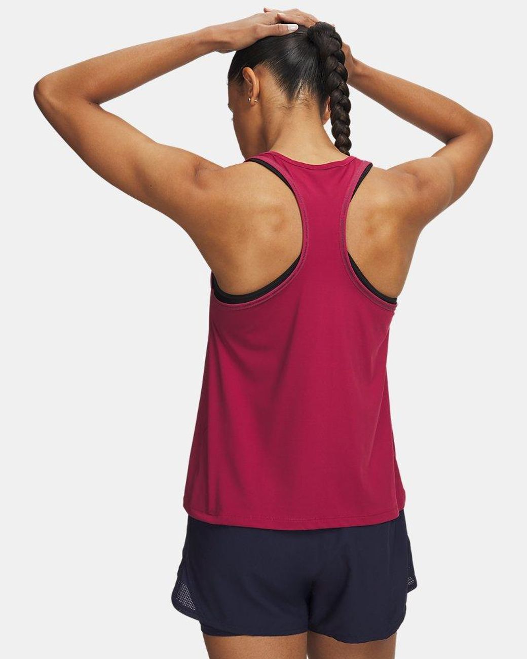 Under Armour Purple S Knockout Tank Top Sleeveless Fuschia Dusk 12