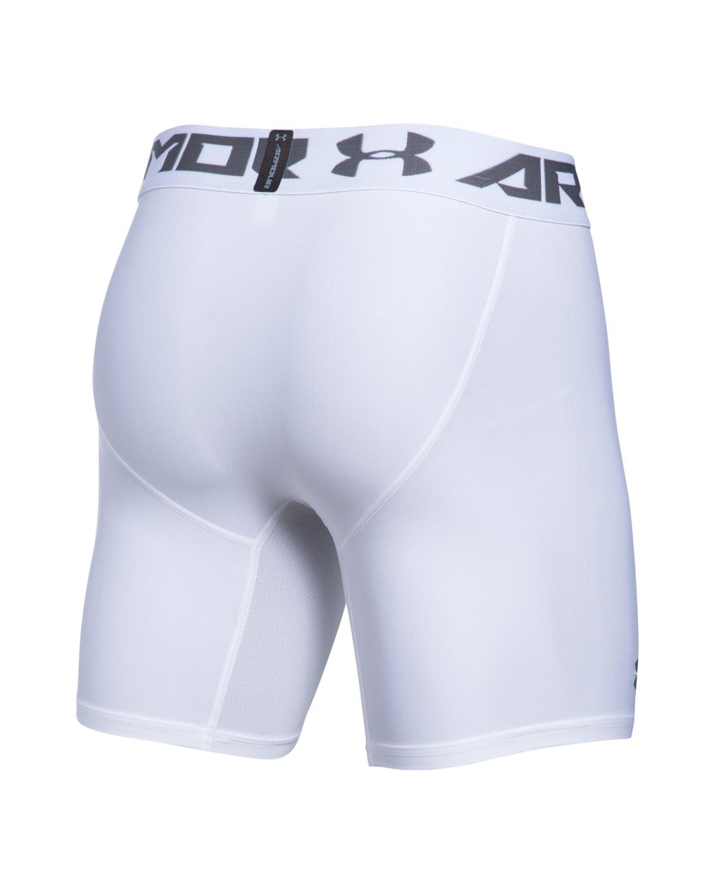 Under Armour White Men's Heatgear® Armor Compression Shorts