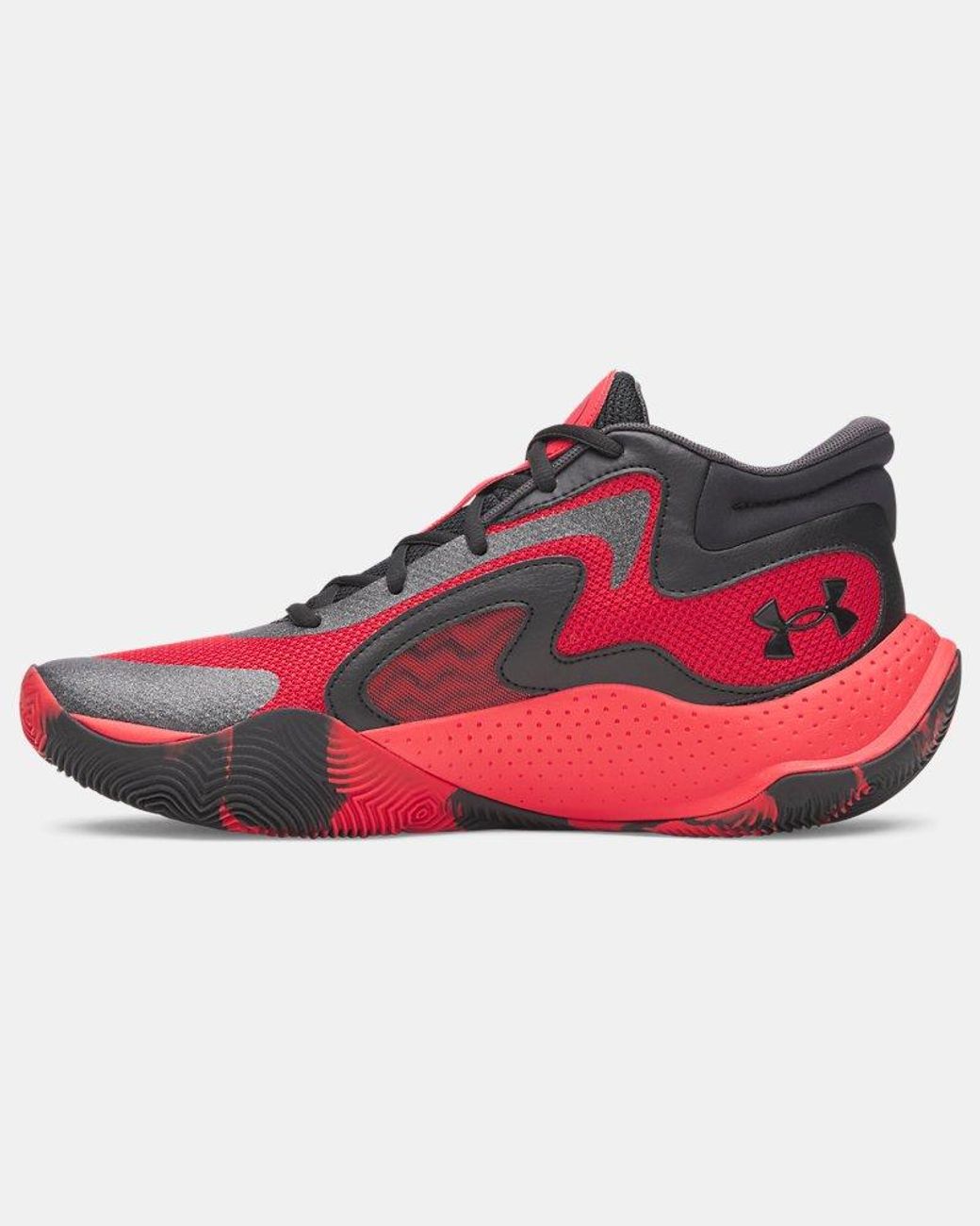 Under Armour Red Jet '25 Basketball Shoes Metallic