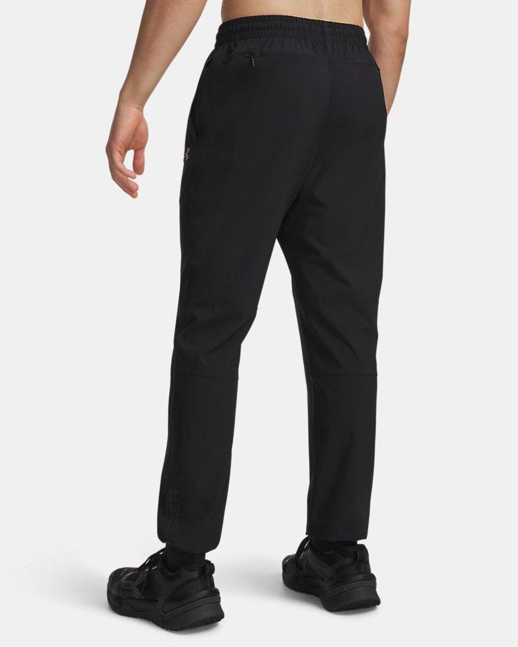 Under Armour Black Tech Utility Woven Pants Steel for men