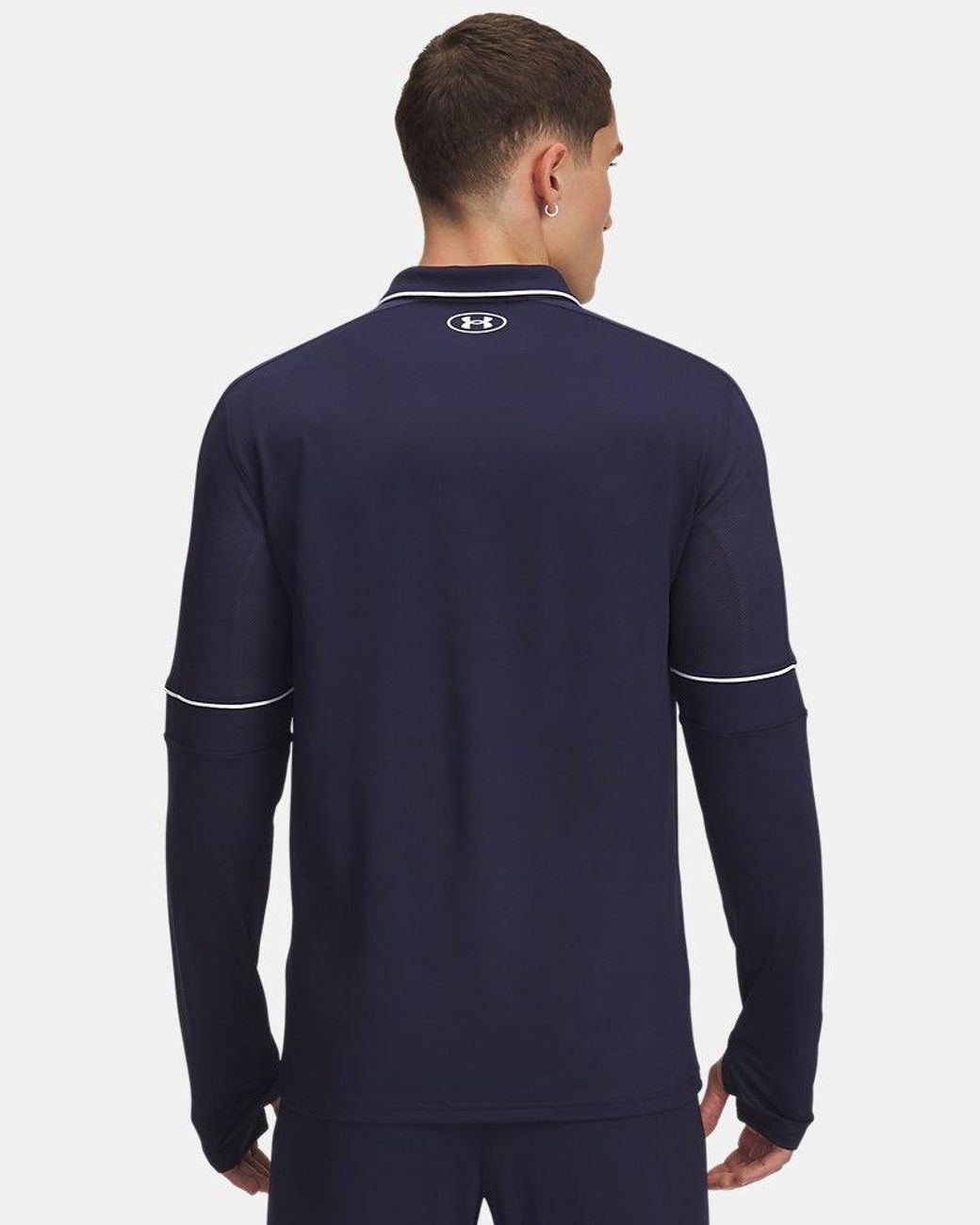Under Armour Blue Challenger Training ¼ Zip Midnight for men