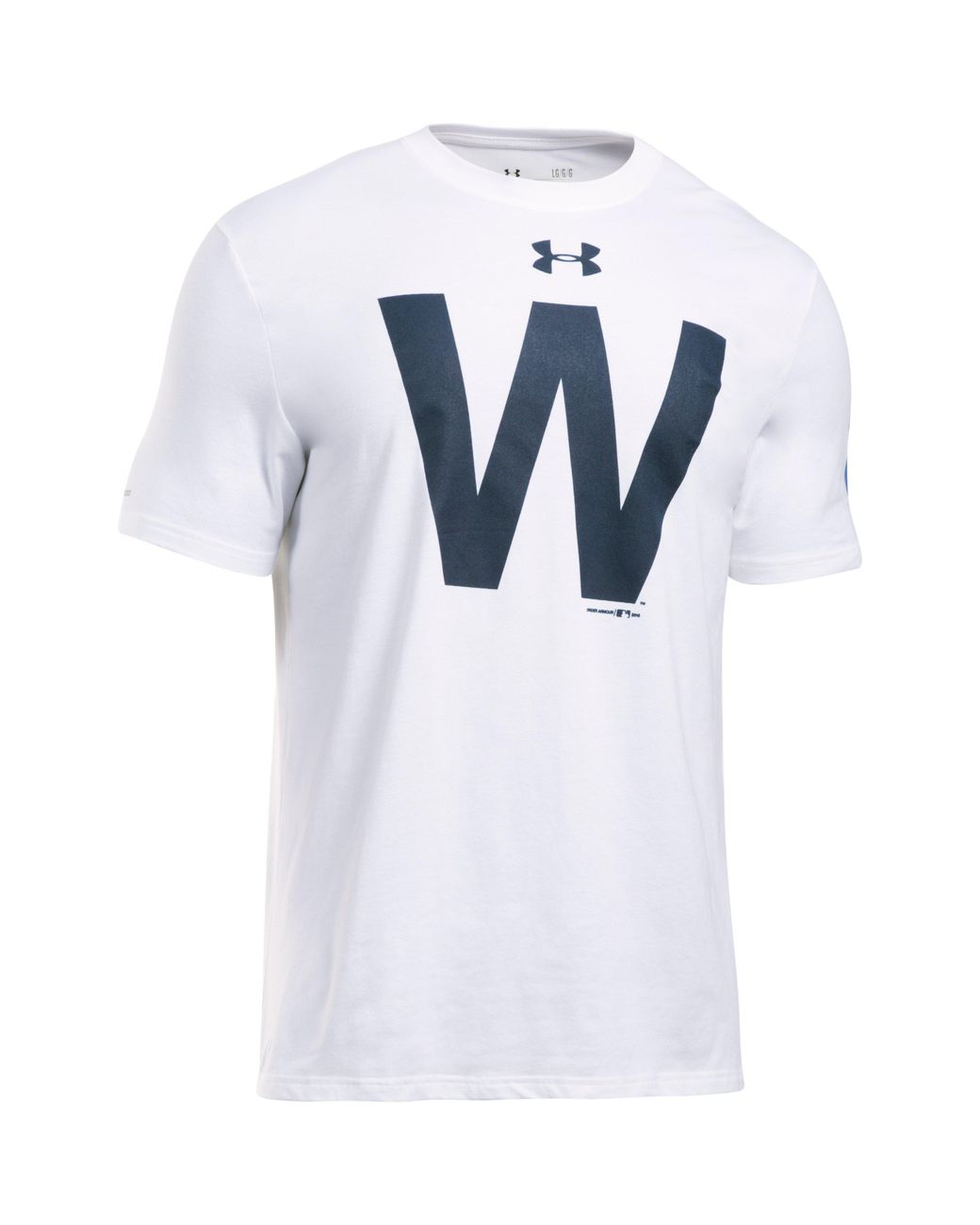 Under Armour Men's Chicago Cubs W T-shirt in White for Men | Lyst