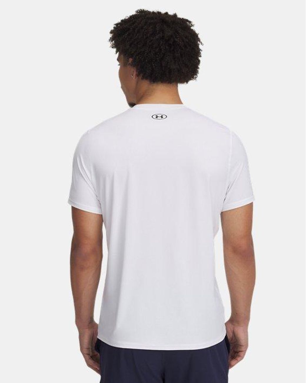 Under Armour White Heatgear Fitted Short Sleeve for men