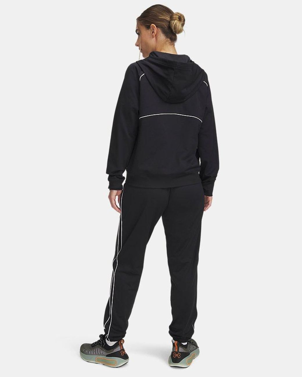 Under Armour Black Rival Tricot Tracksuit