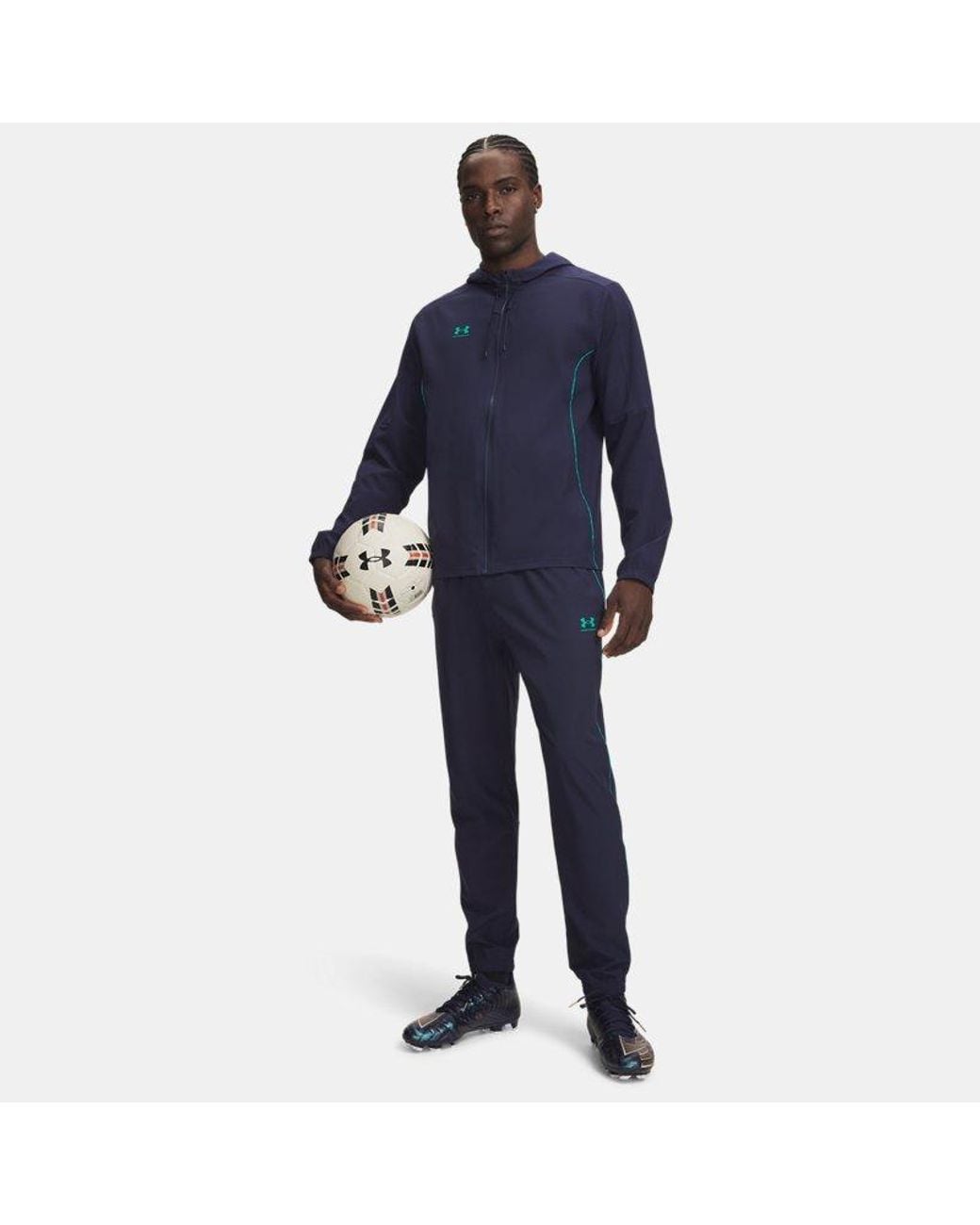 Under Armour Blue Challenger Pro Tracksuit Midnight Geode for men
