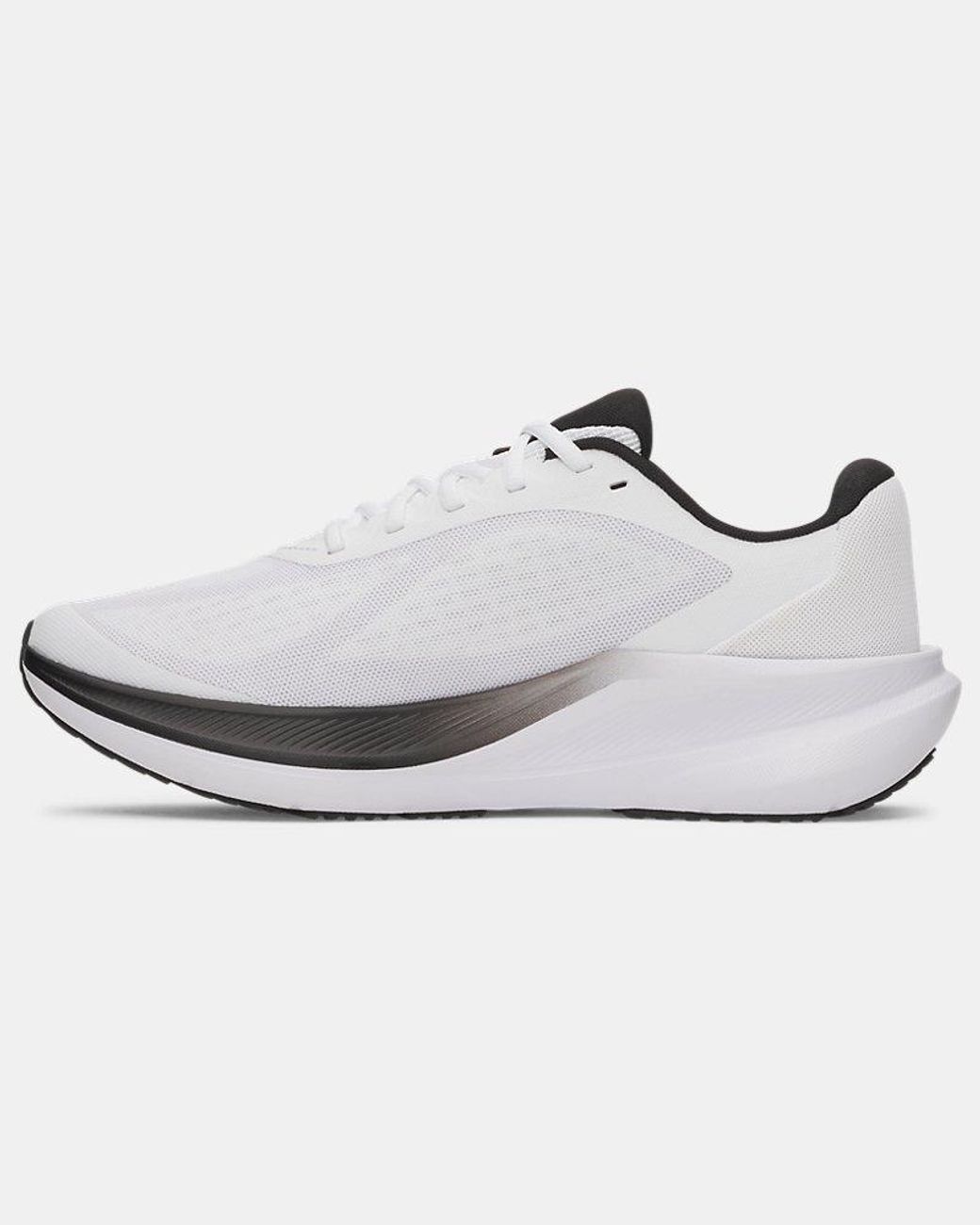 Under Armour White Charged+ Chase Running Shoes for men