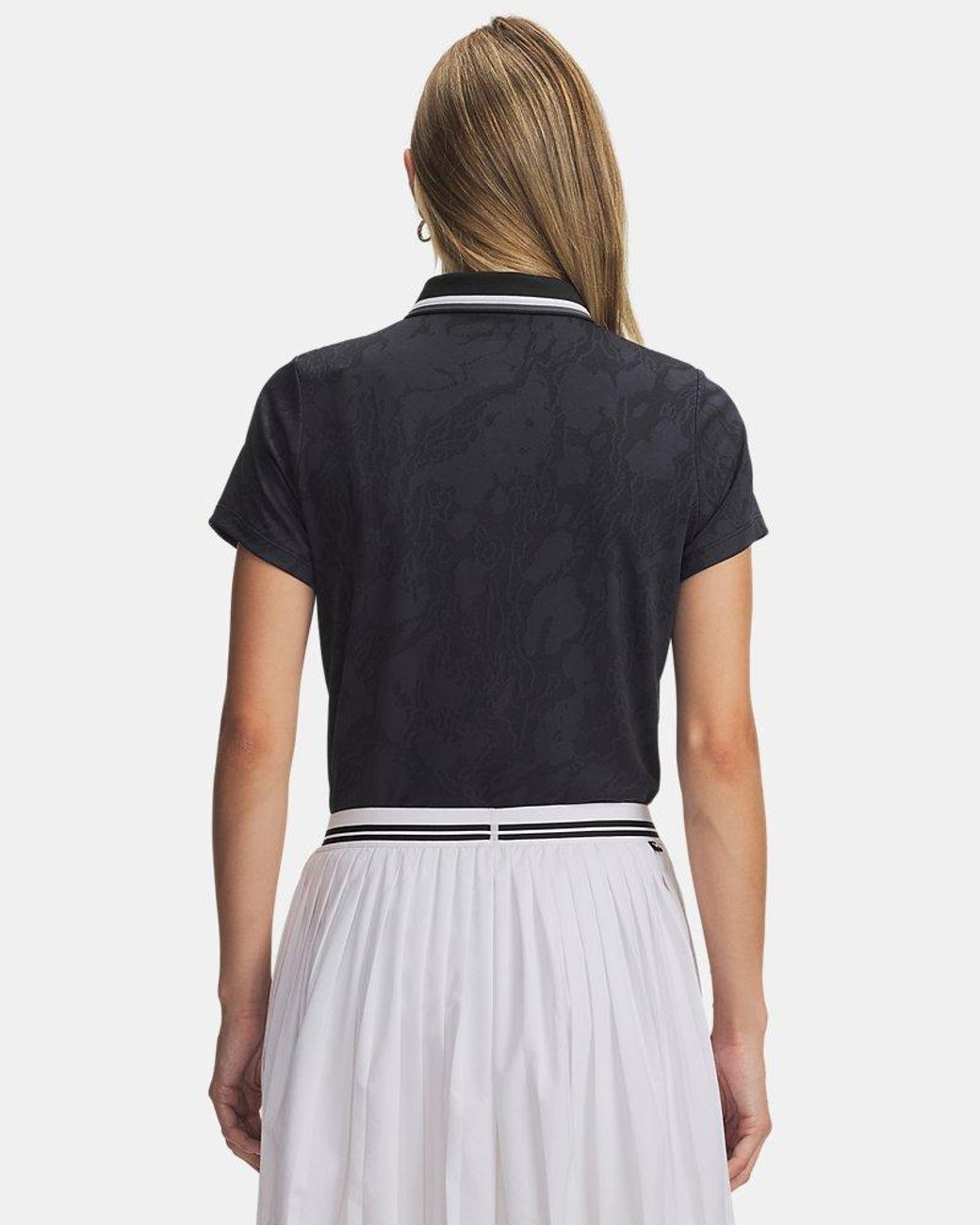 Under Armour Blue Armourdry Jacq Rd Polo Anthracite Castlerock
