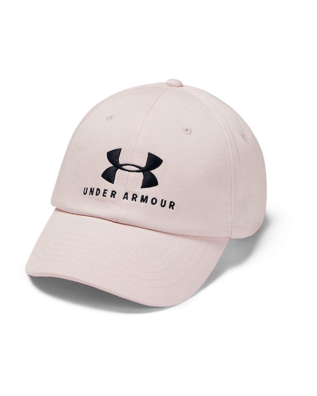 pink under armour cap