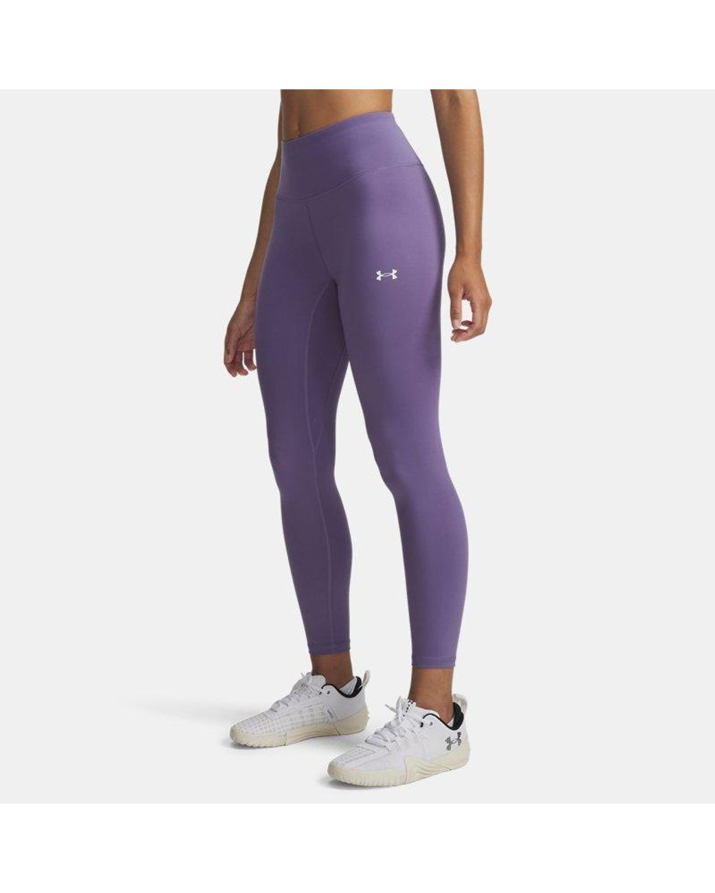 Under Armour Purple Motion Ankle Leggings Luxe