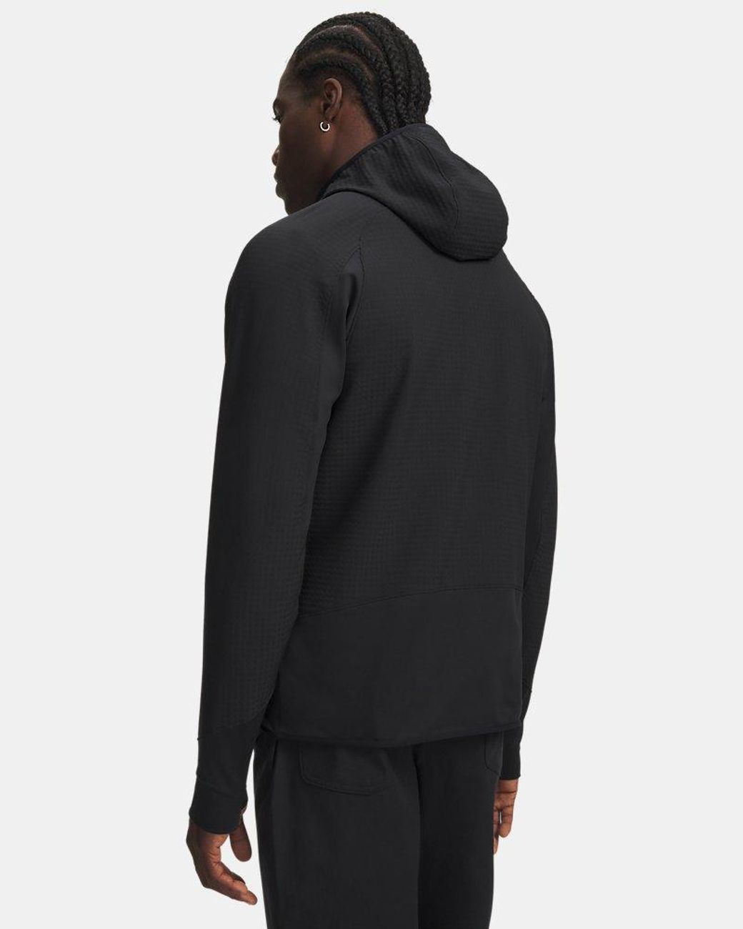 Under Armour Black Ua Explor Offgrid Full-zip Hoodie for men