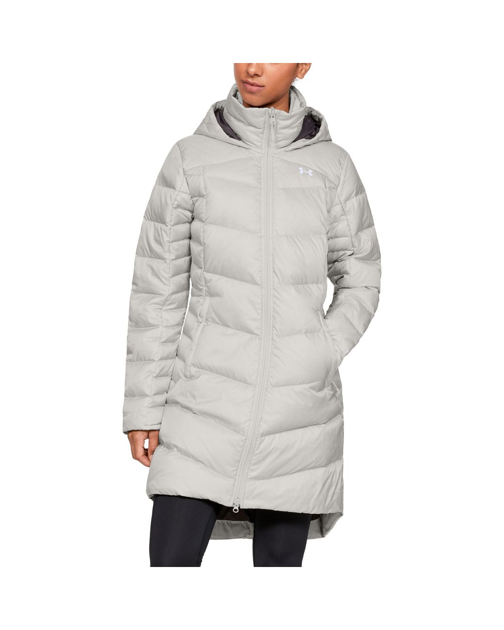 Under Armour Women's Ua Outerbound Down Parka in Grey | Lyst Canada