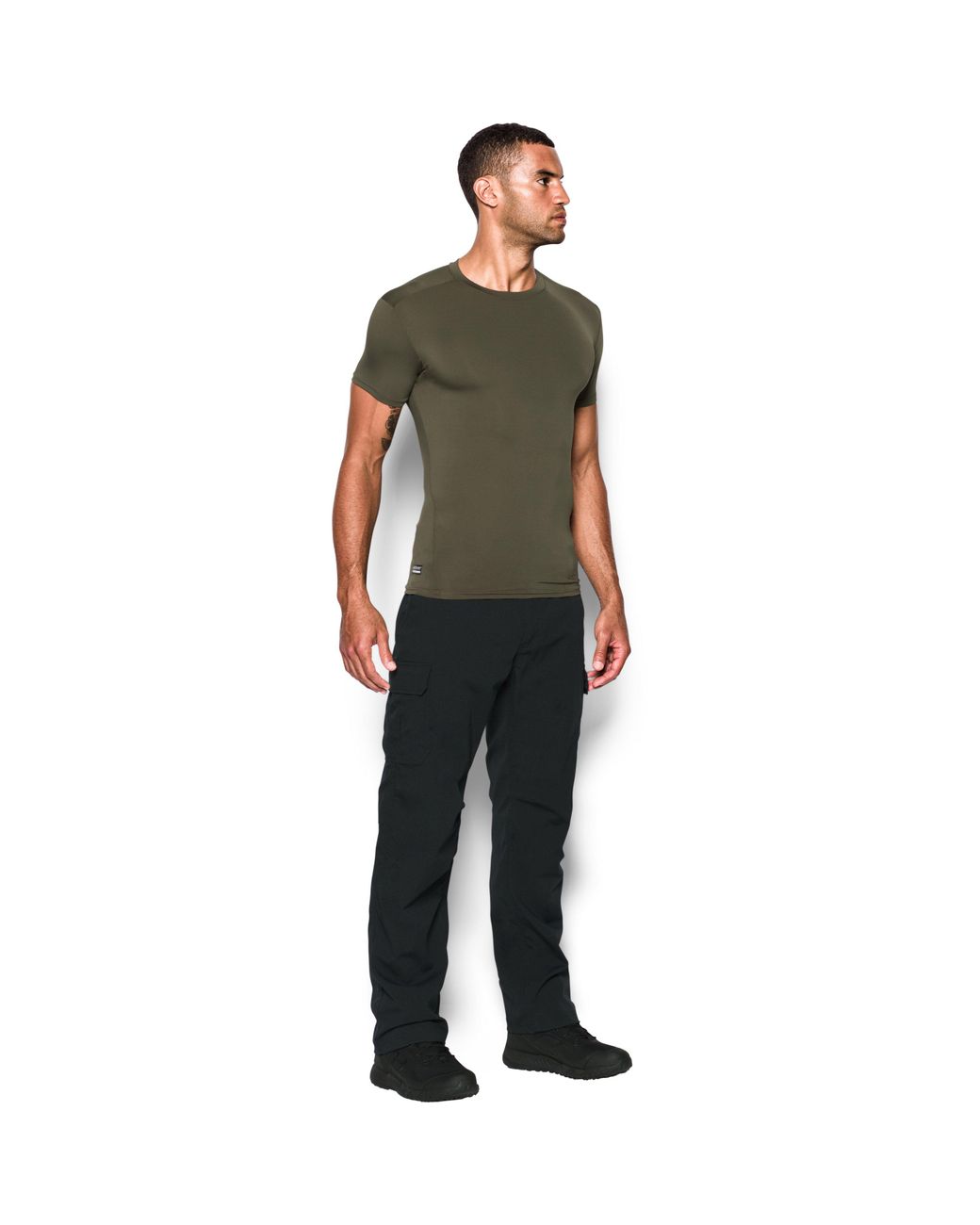Under Armour Men's Tactical Heatgear® Compression Short Sleeve T-shirt in  Green for Men | Lyst