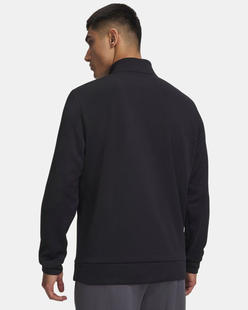 Under Armour Black Armour Fleece ¼ Zip for men
