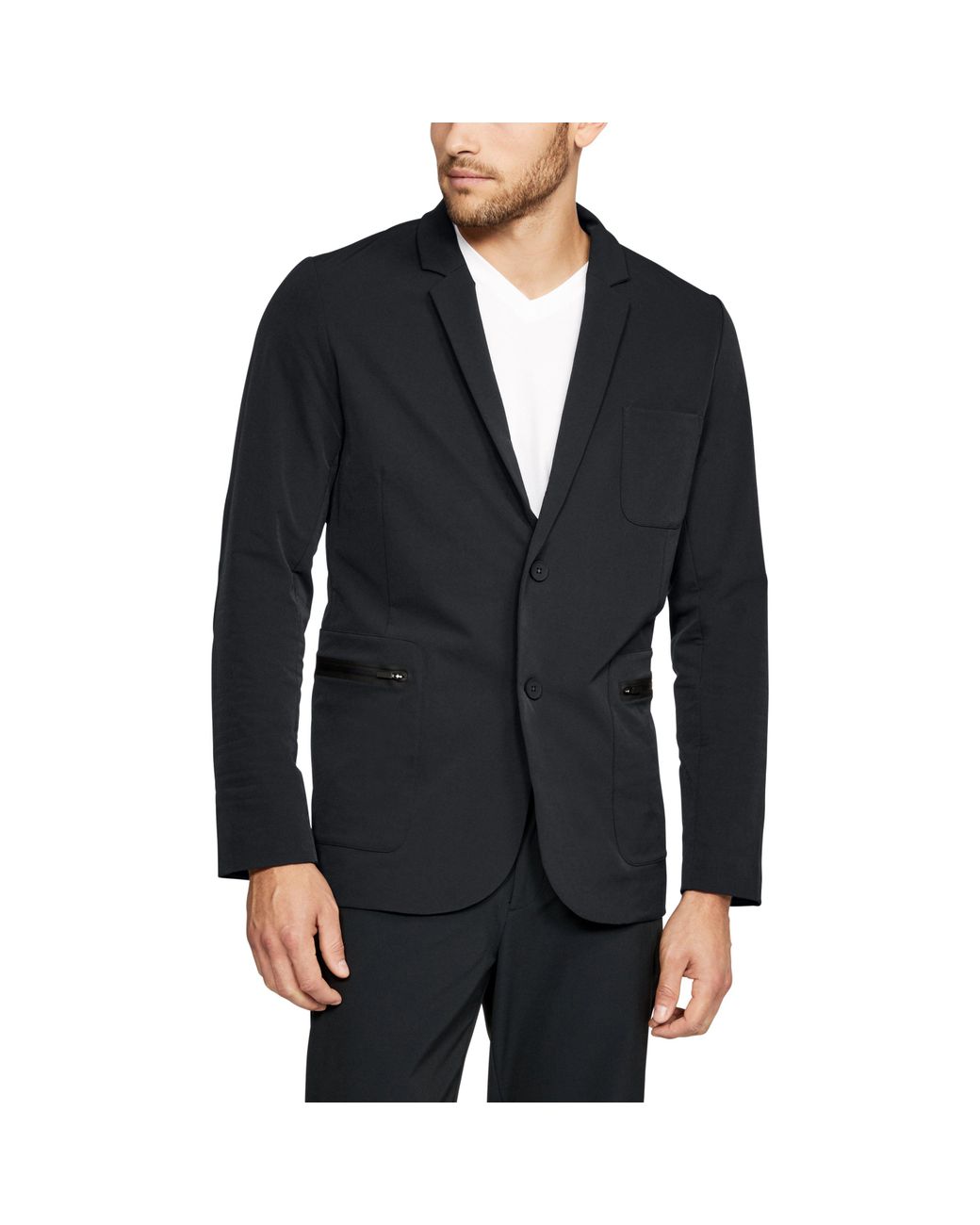 Under Armour Synthetic Men's Uas Draftday Crepe Blazer in Black / (Black)  for Men | Lyst