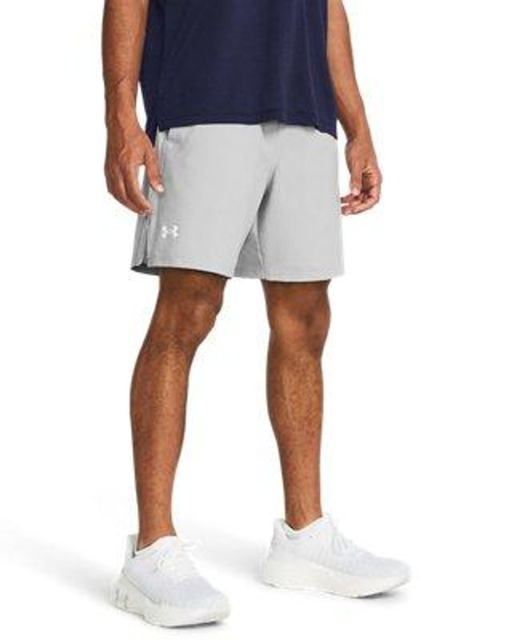 Under Armour Black Launch Unlined 7" Shorts Mod Mod for men