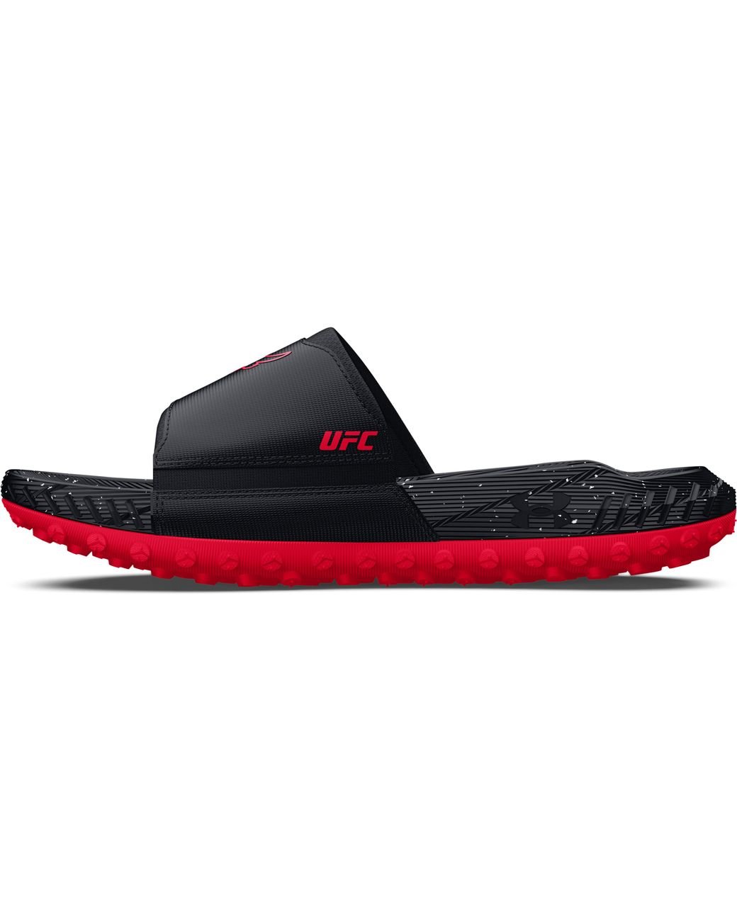 Under Armour Black Project Rock 3 Ufc Slides