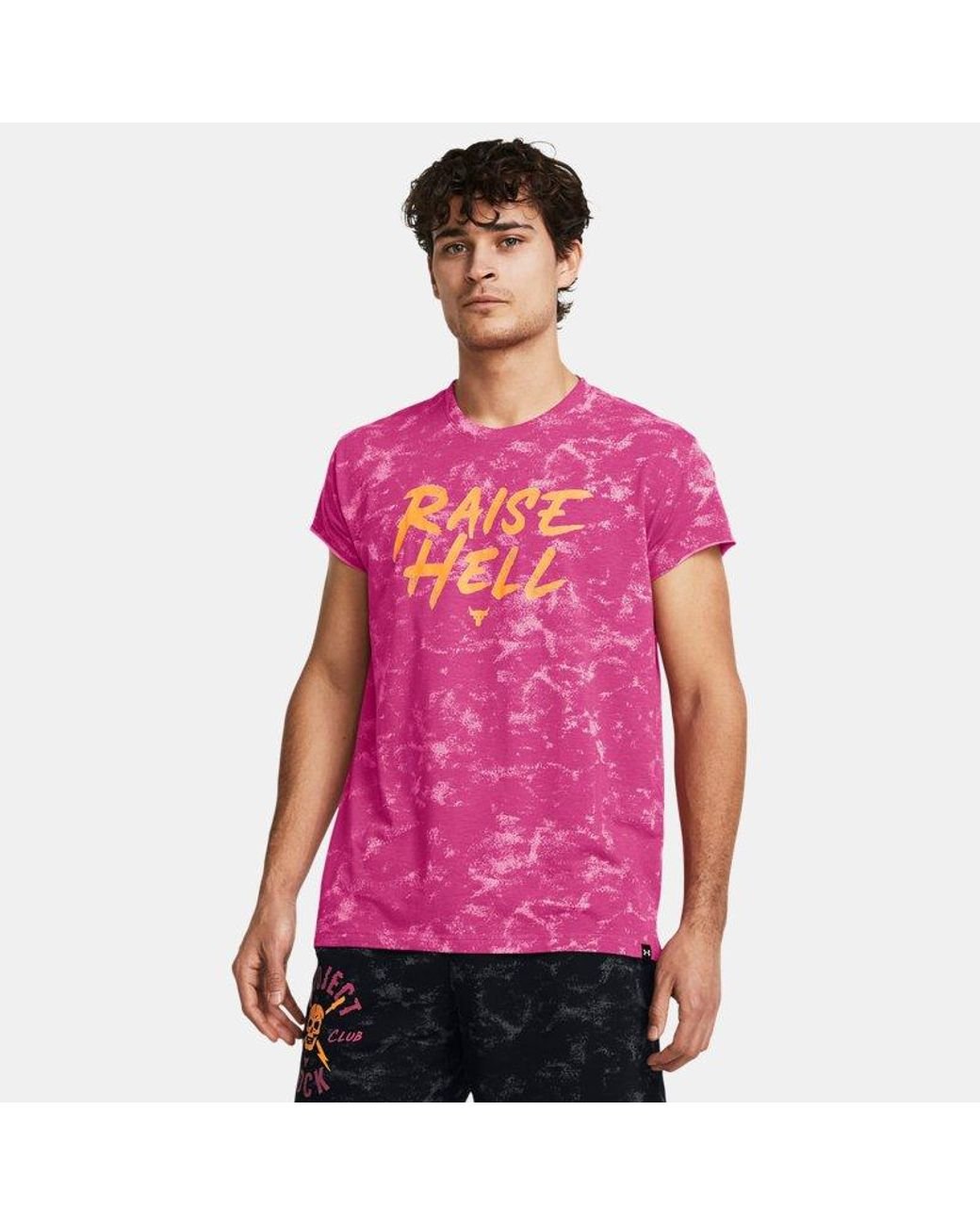 Pink under armour shirts online