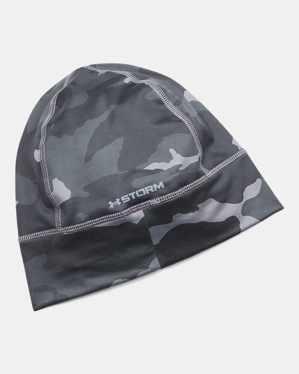 Under Armour Gray Ua Velociti Storm Beanie for men