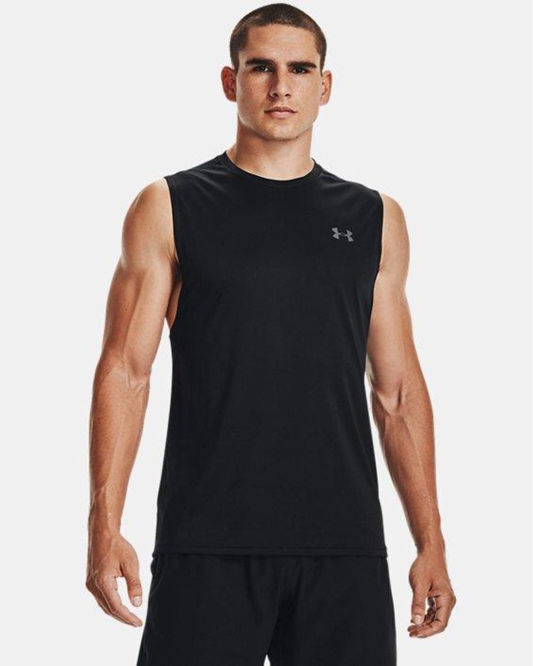 Under Armour Ua Velocity Muscle Tank in Black for Men | Lyst