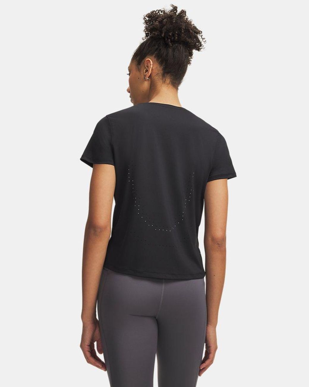 Under Armour Black Velociti Pro Short Sleeve Reflective