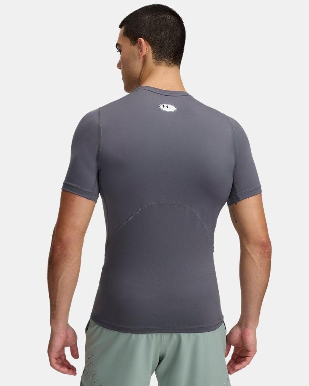 Under Armour Gray Heatgear Castlerock for men