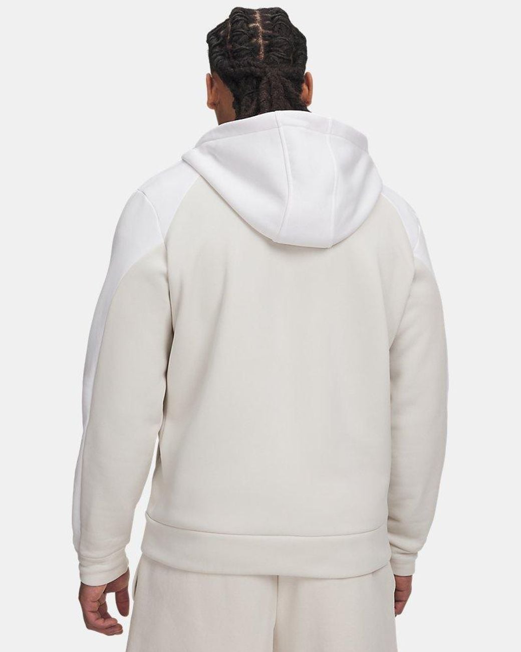 Under Armour Gray Armour Fleece Winterized Full-Zip Hoodie Summit for men