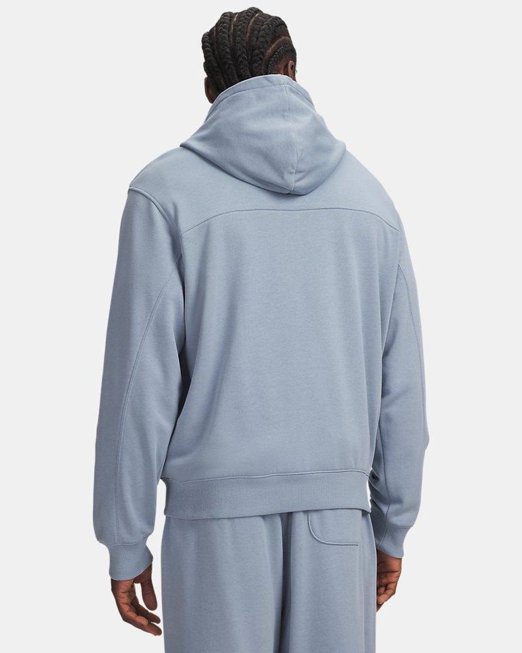Under Armour Blue Rival Lightweight Full Zip Wind for men