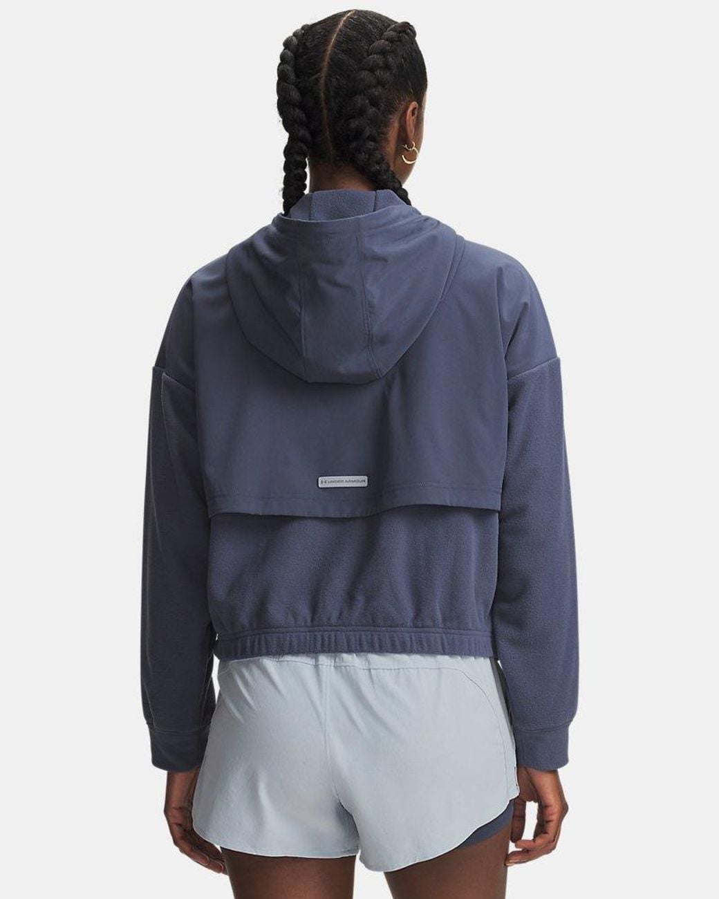 Under Armour Blue Performance Fleece Jacket Downpour Downpour