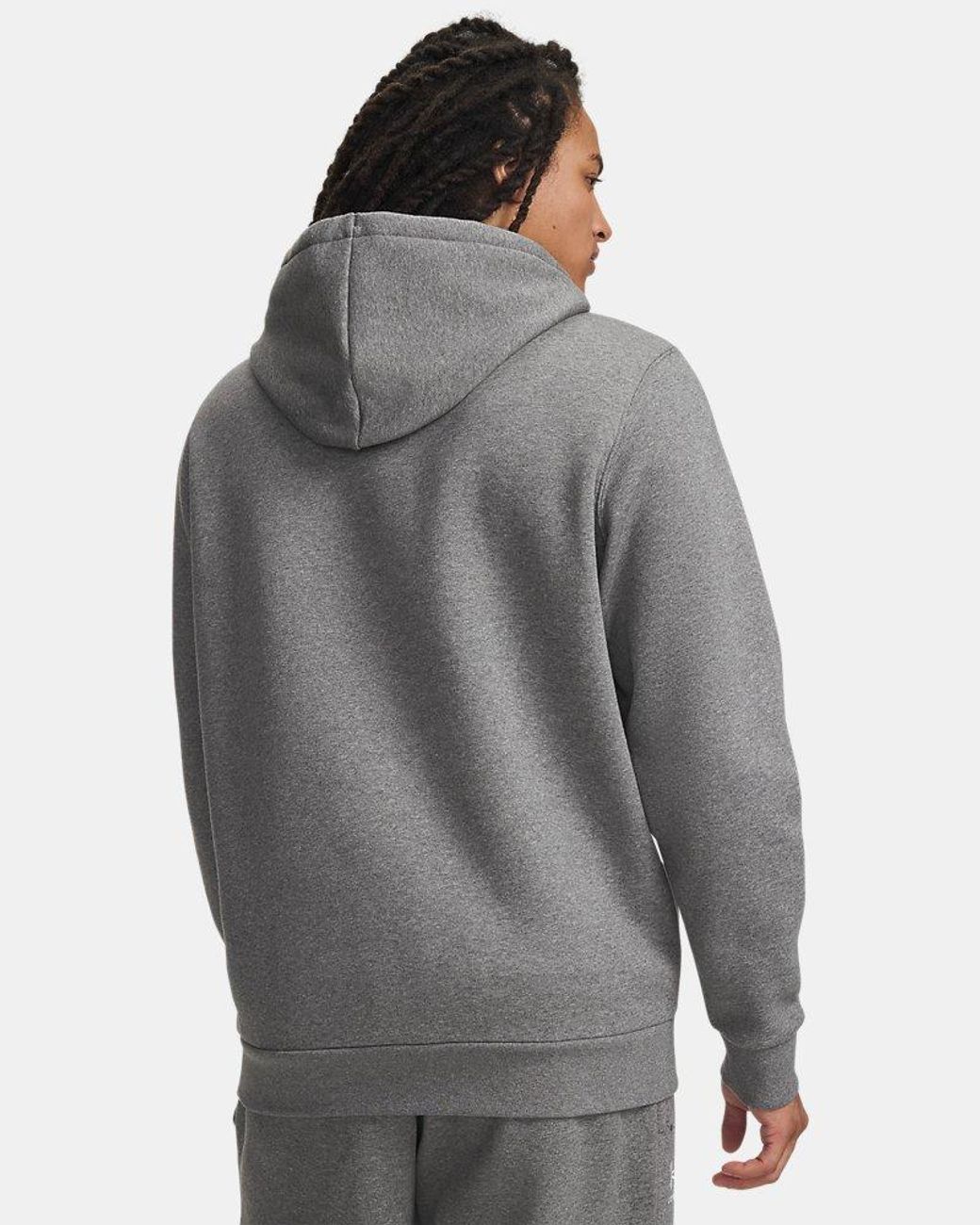 Under Armour Gray Essential Oth Hoodie for men