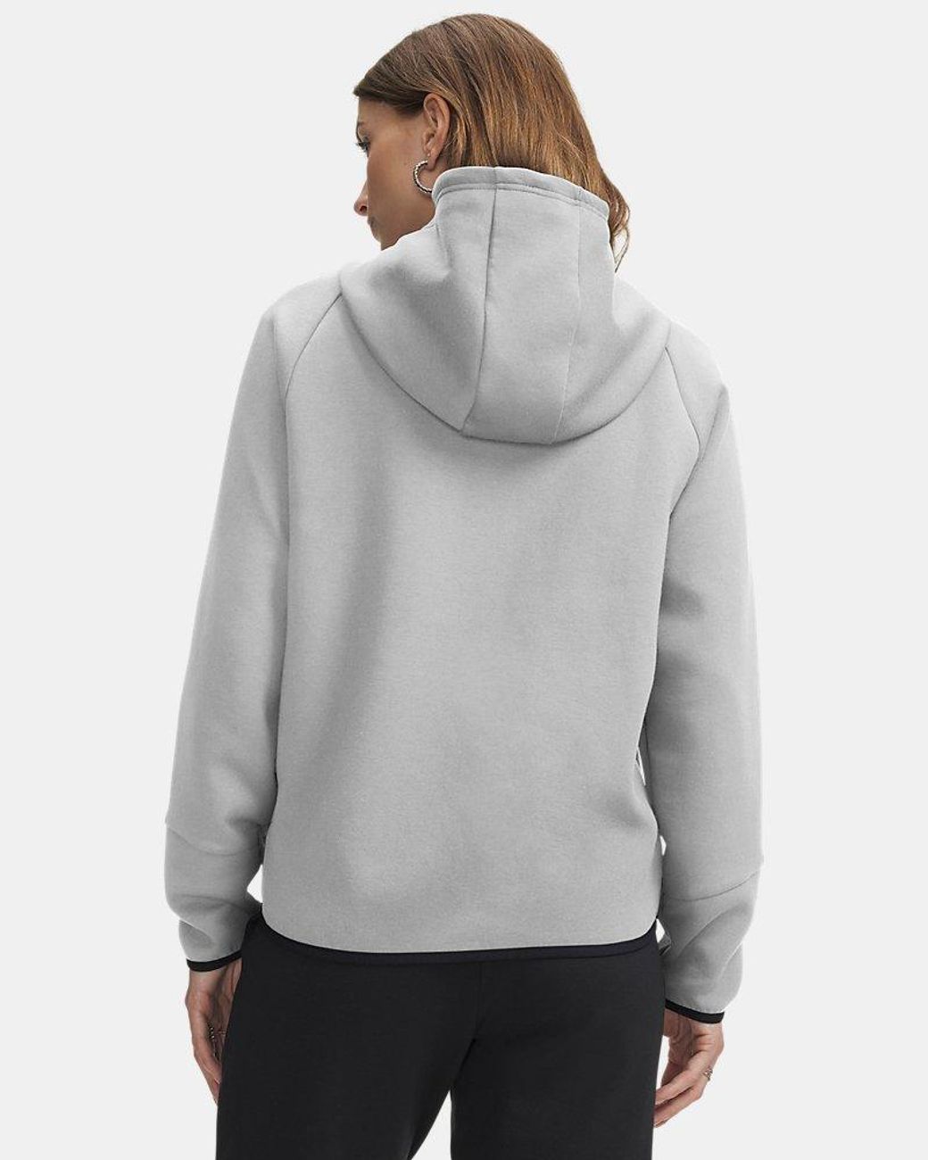 Under Armour Gray Unstoppable Fleece Full-Zip Mod