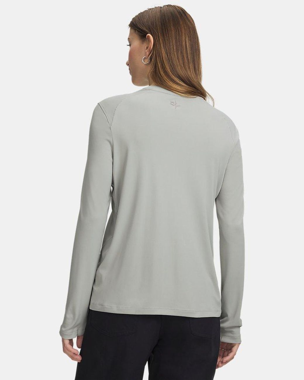 Under Armour Gray Ua Explor Upf Long Sleeve Crew