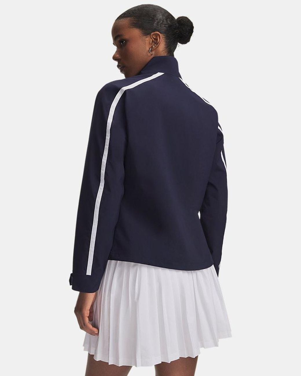 Under Armour Blue Drive Pro Rain Jacket Midnight