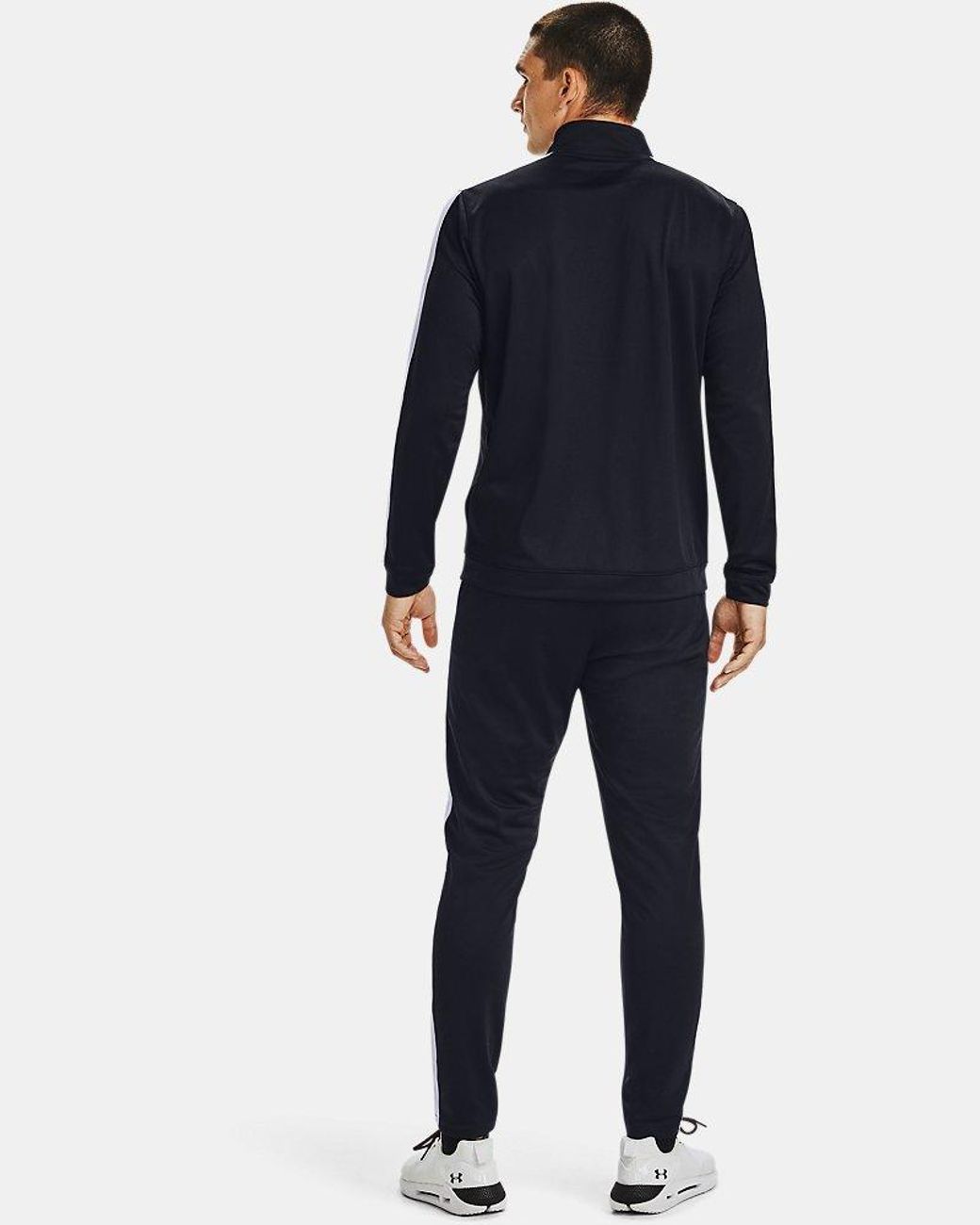 Under Armour Blue Rival Knit Tracksuit for men