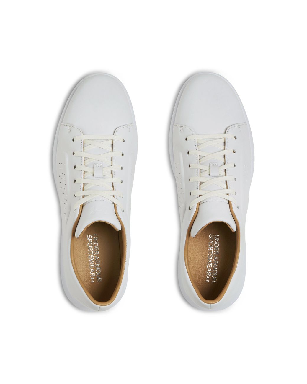 Under Armour Men's Uas Club Low - Leather Shoes in White for Men | Lyst