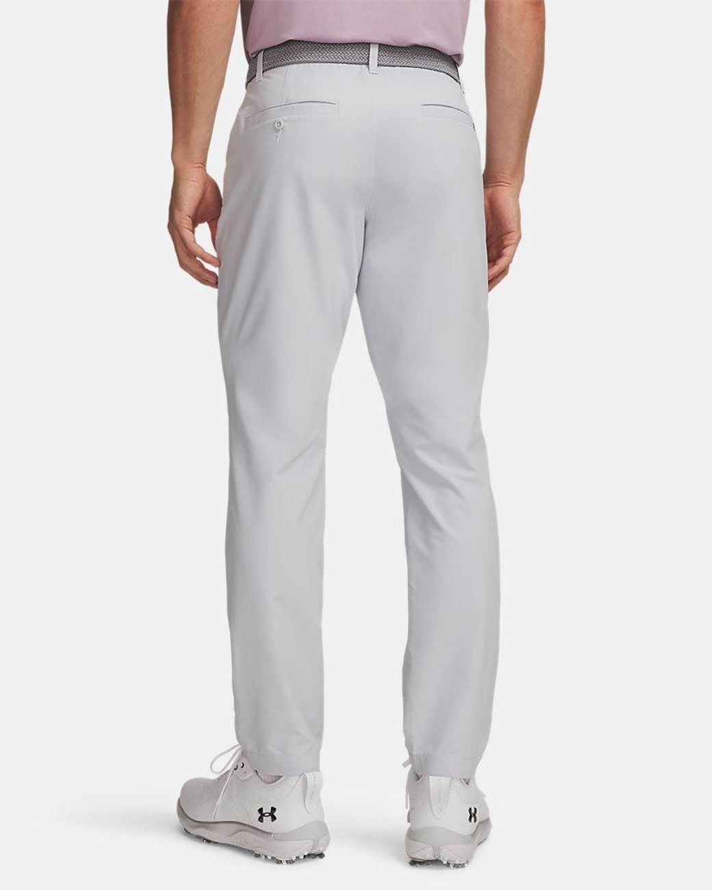 Under Armour Gray Matchplay Tapered Pants Halo for men