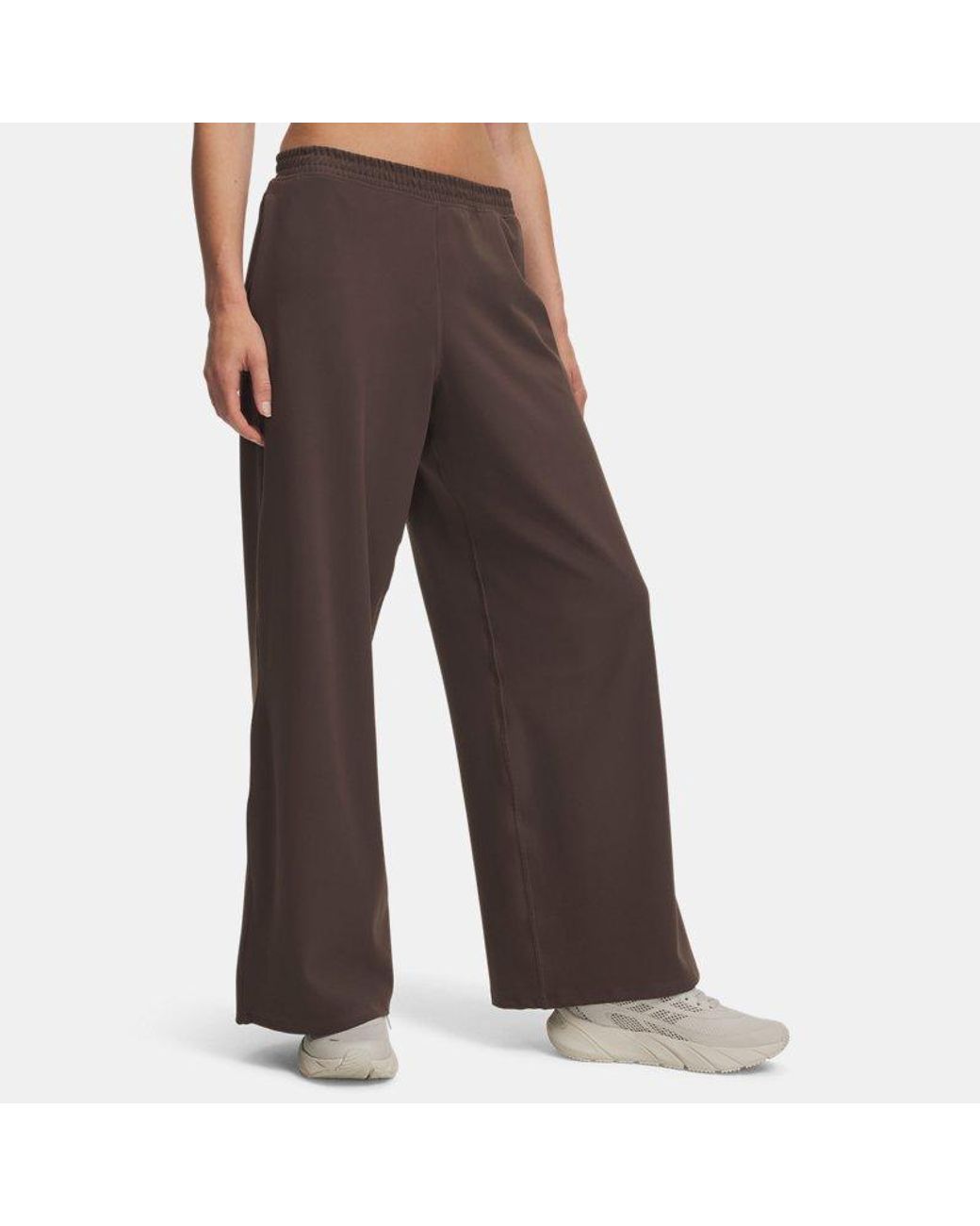 Under Armour Brown Ua Motion Wide Leg Pants