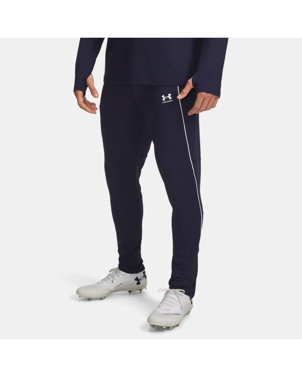 Under Armour Blue Challenger Training Pants Midnight for men