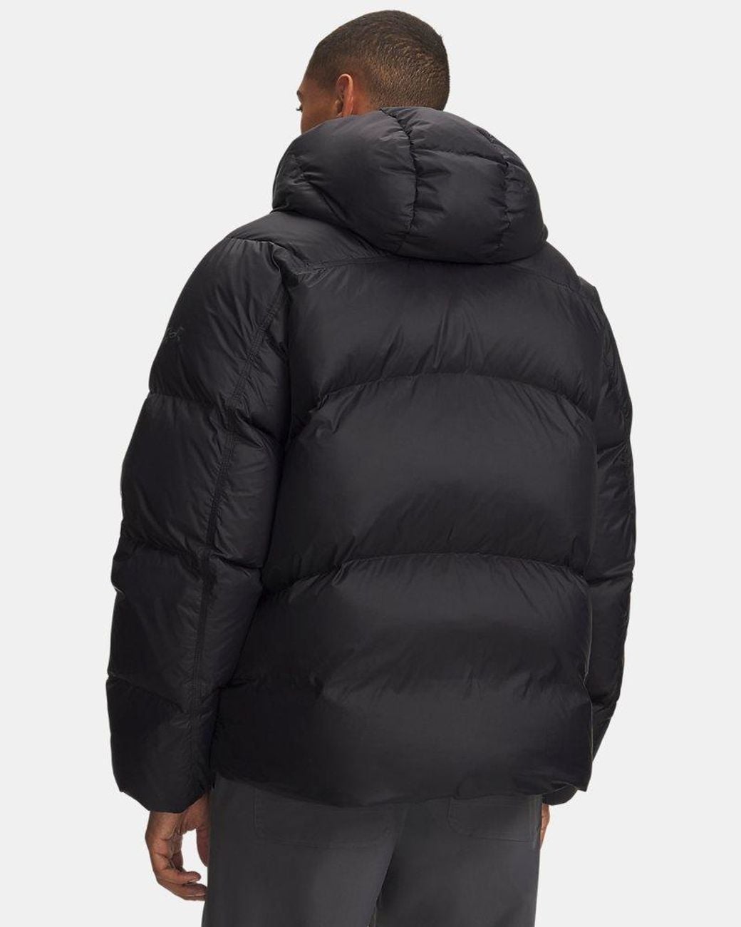 Under Armour Black Limitless Utility Puffer Jacket for men