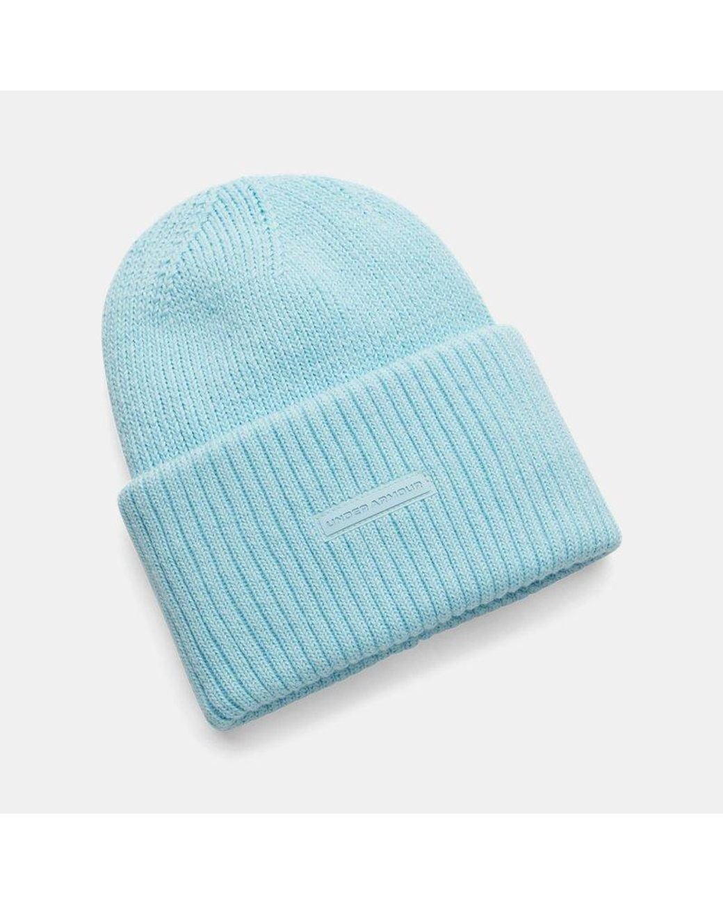 Under Armour Blue Halftime Cuff Beanie Opal Opal