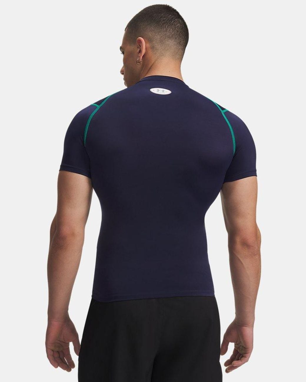 Under Armour Blue Heatgear® Elite Compression Short Sleeve for men