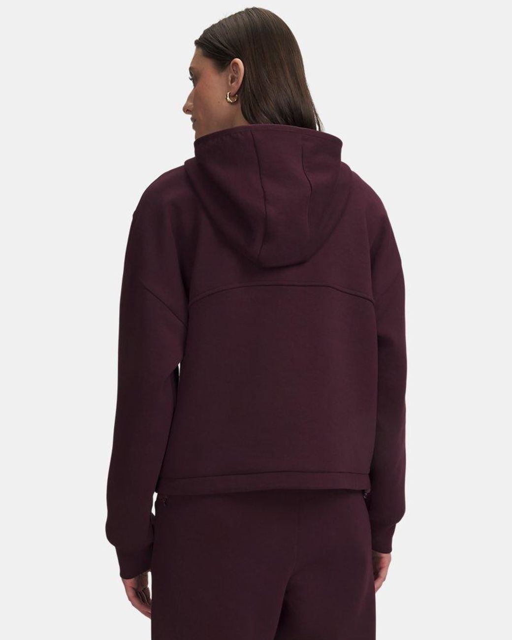 Under Armour Purple Ua Unstoppable Fleece Jacket